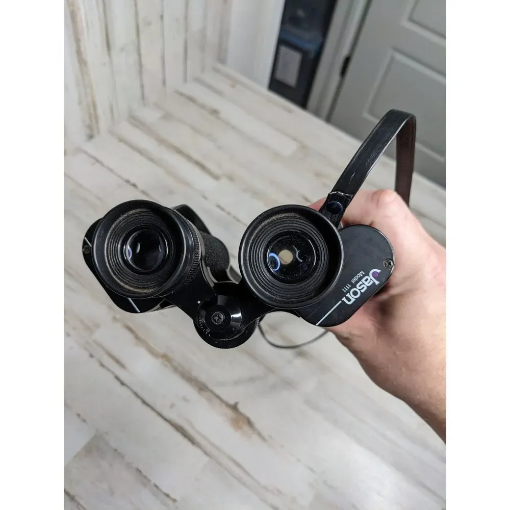 Jason Mercury 7x35 Binoculars Model 1111 Field 385 ft at 1000 yds Coated Optics
